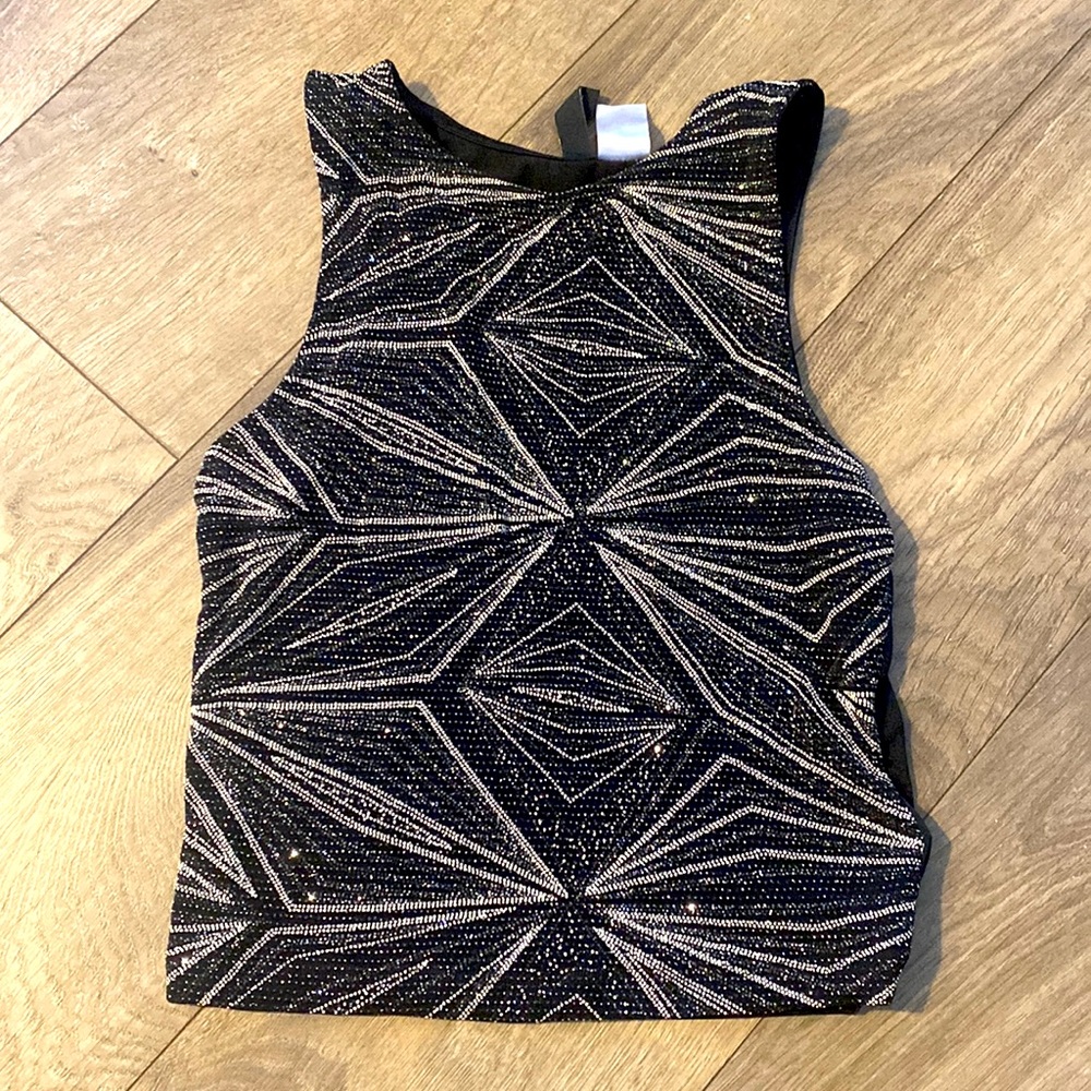 H&M Shimmer Crop Top